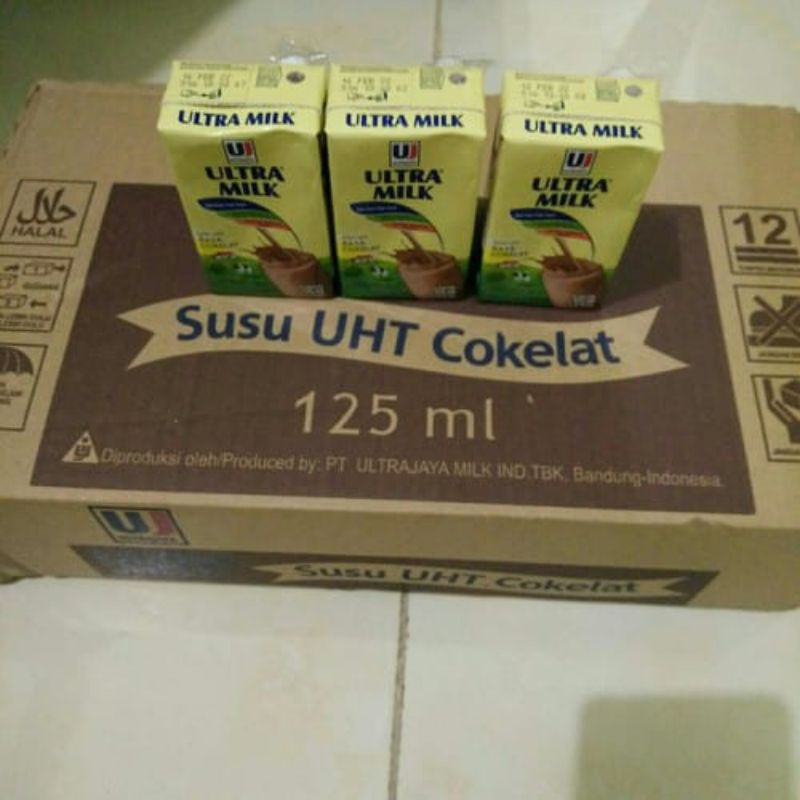 

Susu ultra 125ml/pcs