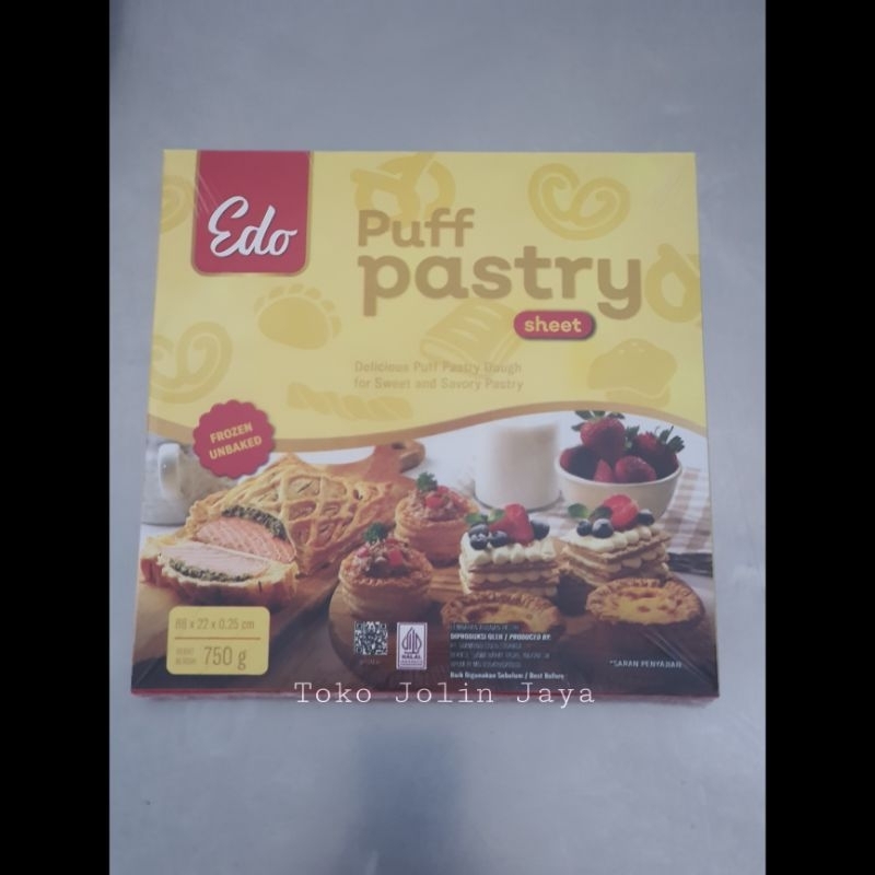 

(Khusus Instant) Edo puff pastry sheets / kulit pastry