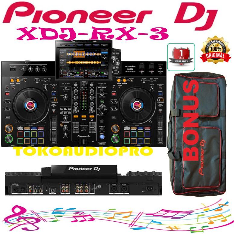 DJ Pioneer XDJ-RX3 2-Channel performance all-in-one DJ system