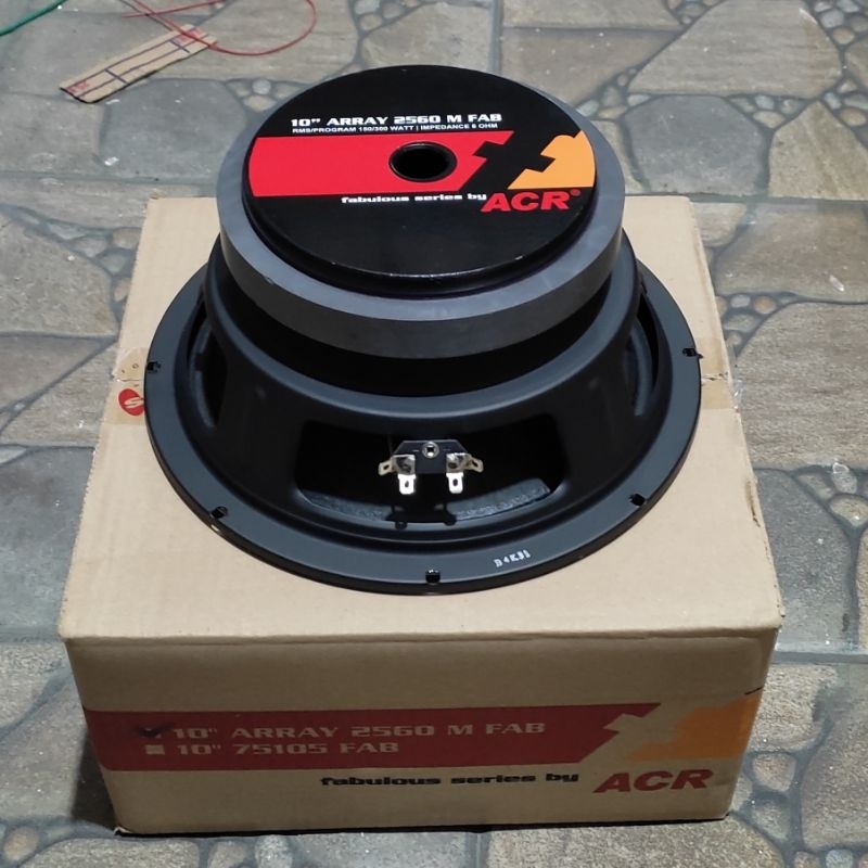 Speaker ACR Mid Range 10inch 150/300watt 8ohm 10'' ARRAY 2560 M FAB