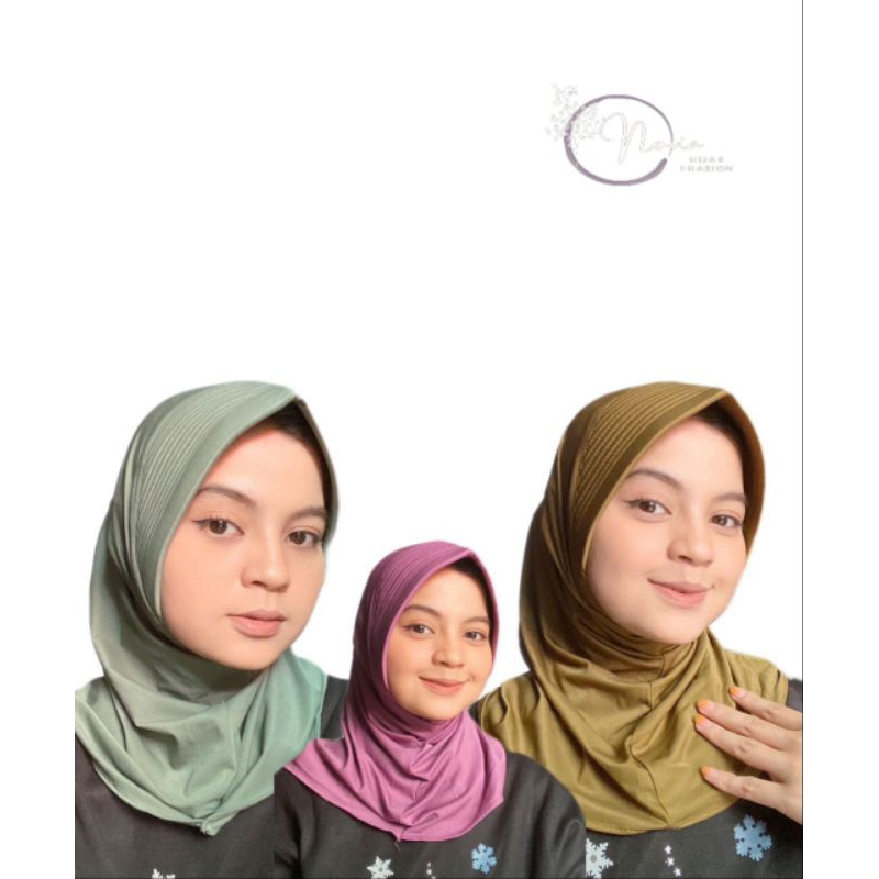 HIJAB BERGO SPORT PET TEBAL/HIJAB SPORT UKURAN [S]/ HIJAB SPORT JERSY PET TEBAL / HIJAB SPORT PET