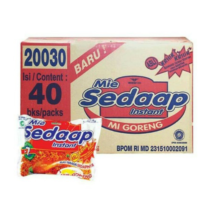 

MIE SEDAAP DUS ISI 40 PCS