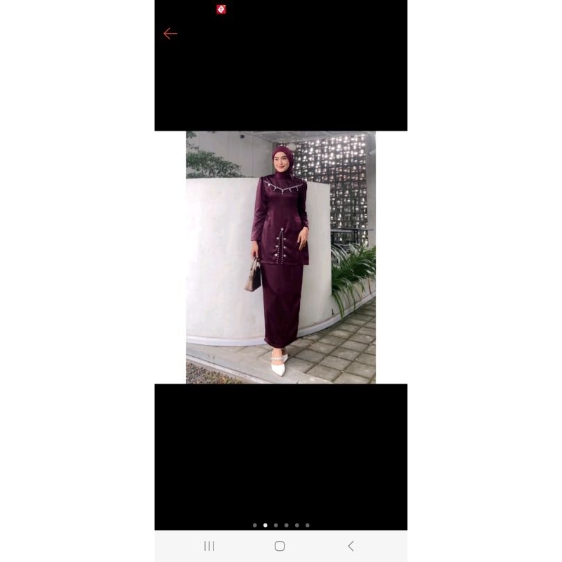 Setelan baju melayu modern