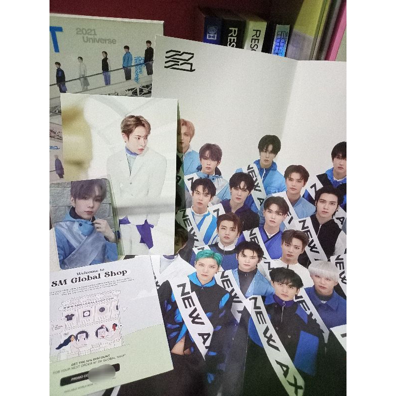 ALBUM NCT UNSEALED UNIVERSE RESONANCE CHERRY BOMB (SET/ALBUM ONLY)