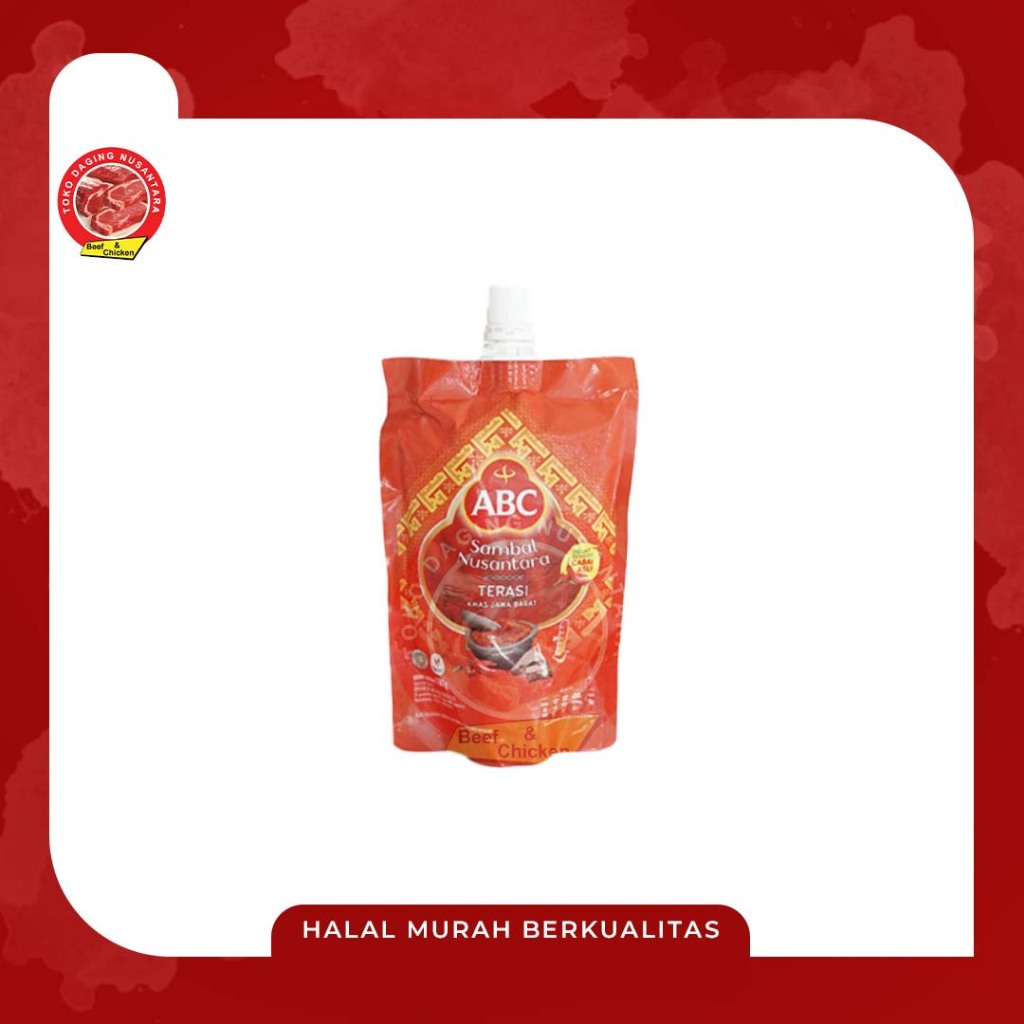 

ABC Sambal terasi extra pedas 200gr
