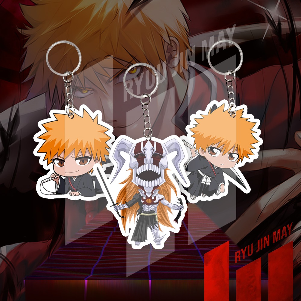 Gantungan Kunci / Keychain / Gantungan HP - Bleach - Ichigo Kurosaki