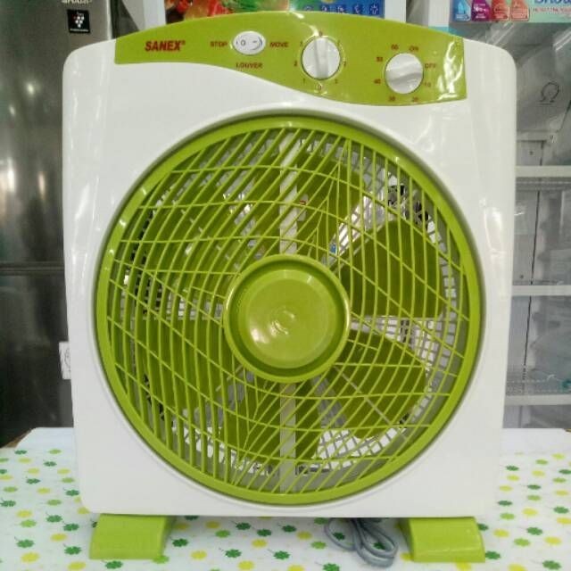 KIPAS ANGIN MEJA 12 INCH KIPAS ANGIN KOTAK BOX FAN SANEX SANEX SB 818