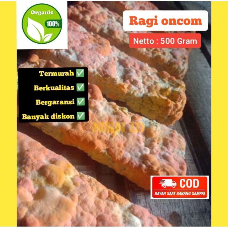 

Ragi oncom 500 gram repack neurospora sitophila fungi