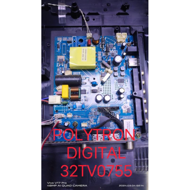 MB MOTHERBOARD TV POLYTRON LED PLD 32TV0755 PLD32TV0755 32TV0755