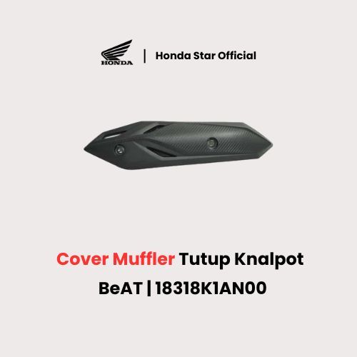 New BeAT - Honda ORI Cover / Tutup Knalpot / Muffler Protector