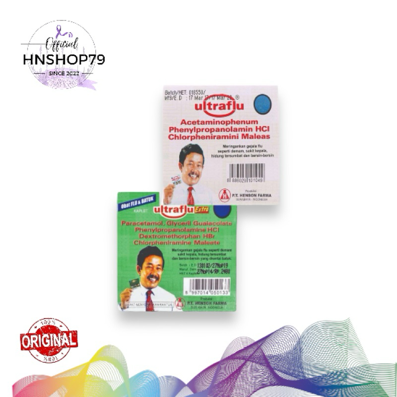 Ultraflu & Ultraflu Extra 4 Tablet