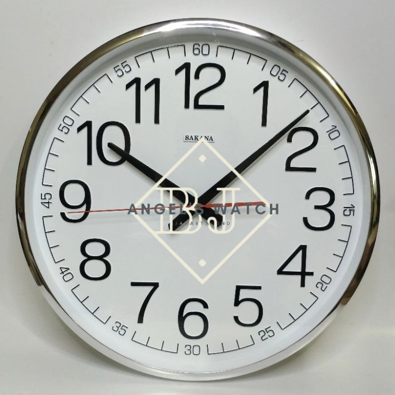 Jam Dinding Sakana 51 cm 715/ Jam dinding Besar original