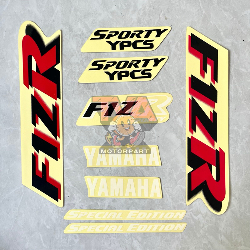 STRIPING LIS STIKER YAMAHA F1ZR FIZ R MARLBORO EDITION