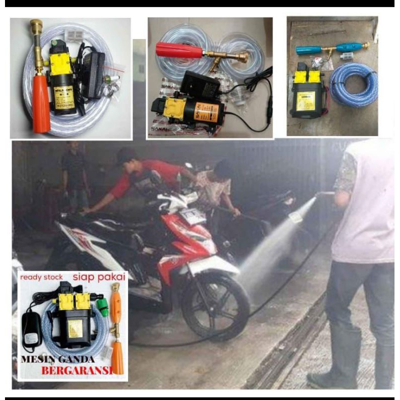 MAE-MESIN STIM MOTOR LENGKAP SELANG