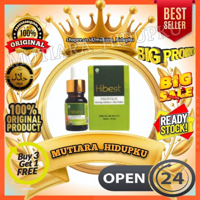 Hibest Propolis Asli Original Atasi Diabetes Kencing Manis