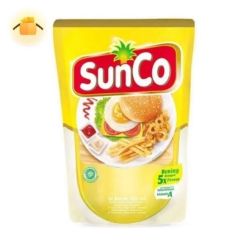 

Minyak goreng Sunco 2 liter