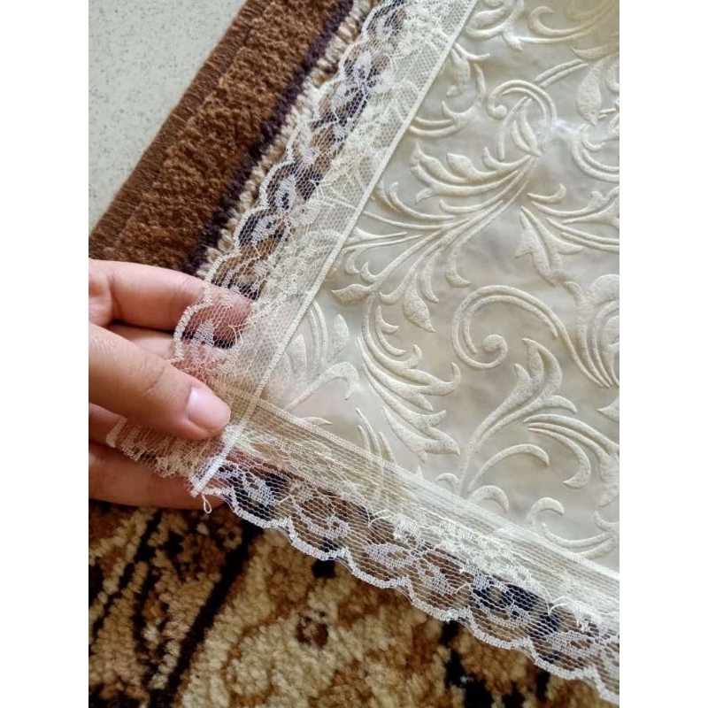 PO 5 hari Taplak Panjang Estetik Anti Air Taplak Meja Tamu Panjang Estetik / Taplak Meja Ruang Tamu 