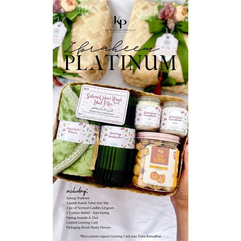 

Hampers Custom / Ramadhan / Ramadan / Idul Fitri / Lebaran / Parcel / Cookies / Mukena / Sajadah / Kue Kering