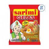 

Sarimi Gelas Ayam Bawang