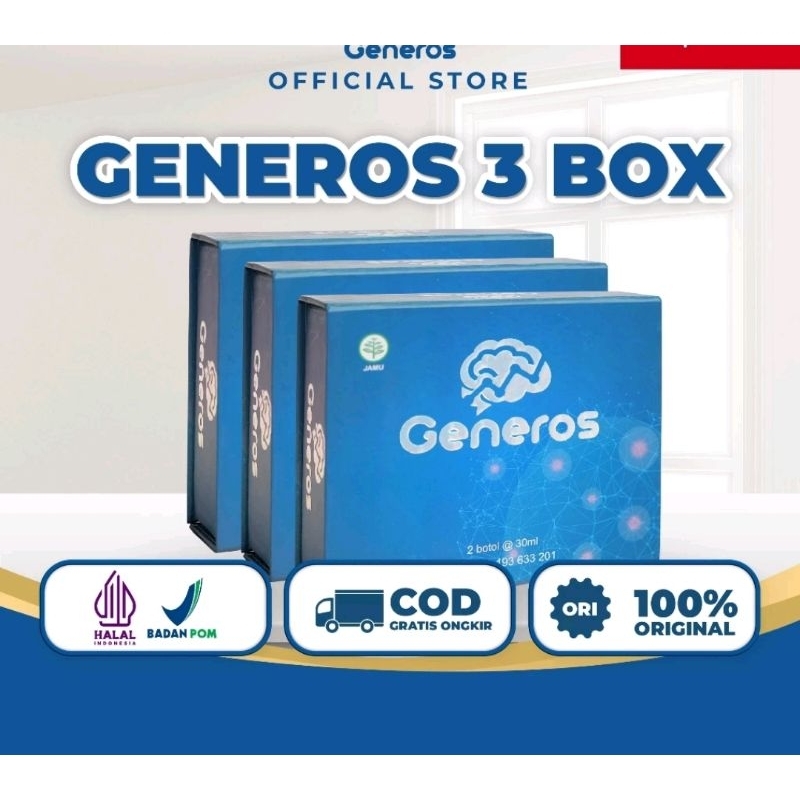 PAKET GENEROS 3 BOX - Generos Original