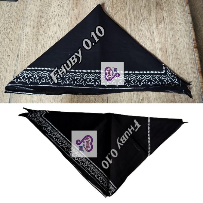 Batik Halus Udeng Segitiga Motif Wulung - Iket Kepala Batik Segitiga Wulung Murah