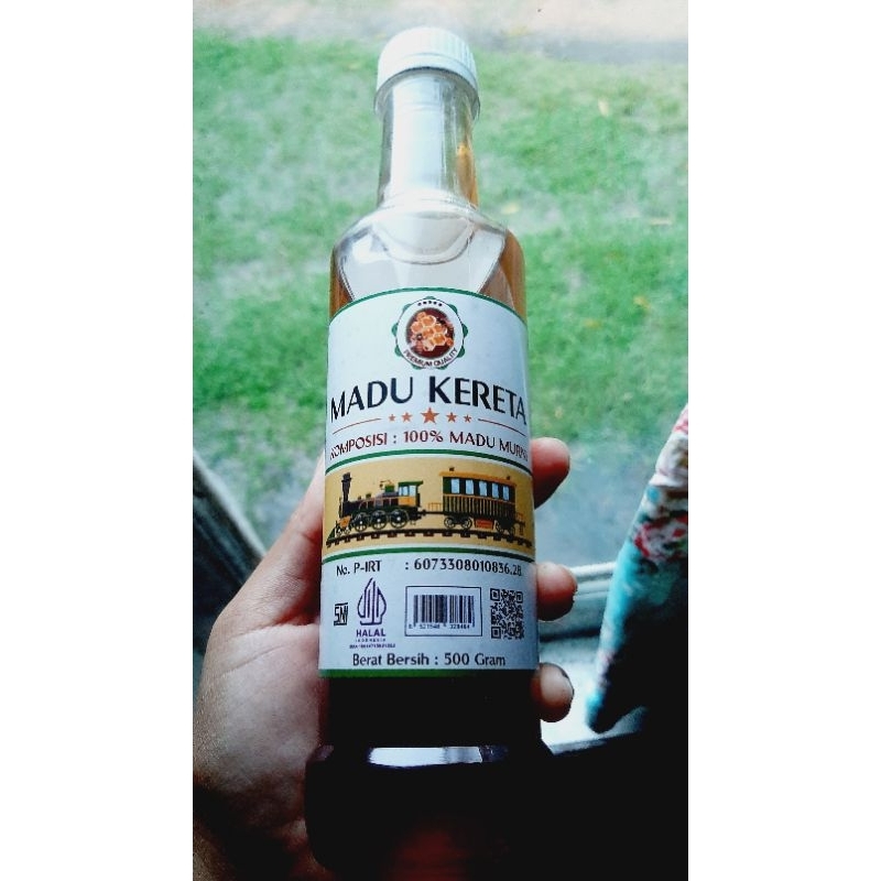 

MADU KERETA INDONESIA madu asli hutan kemasan 500 gram botol