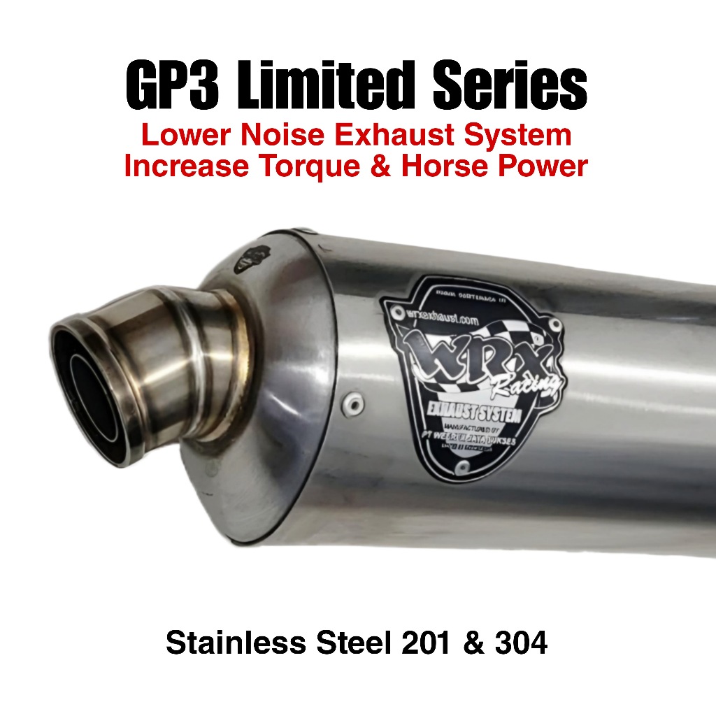 Knalpot WRX GP3 Limited K250 Scorpio