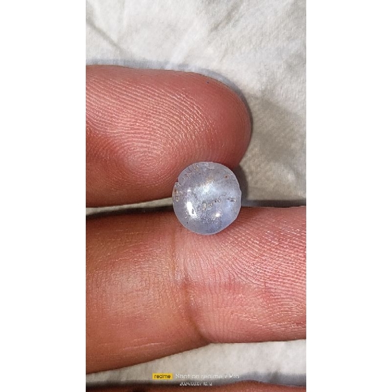 Natural light blue star sapphire srilangka 3.20cts