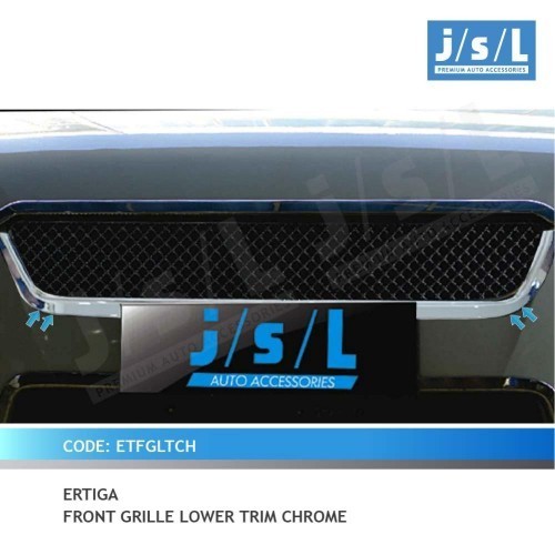 Front Grille Lower Trim Ertiga Chrome / Side Grill Depan Ertiga