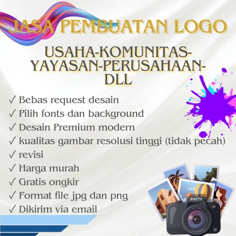 JASA PEMBUATAN LOGO CUSTOM "PREMIUM"