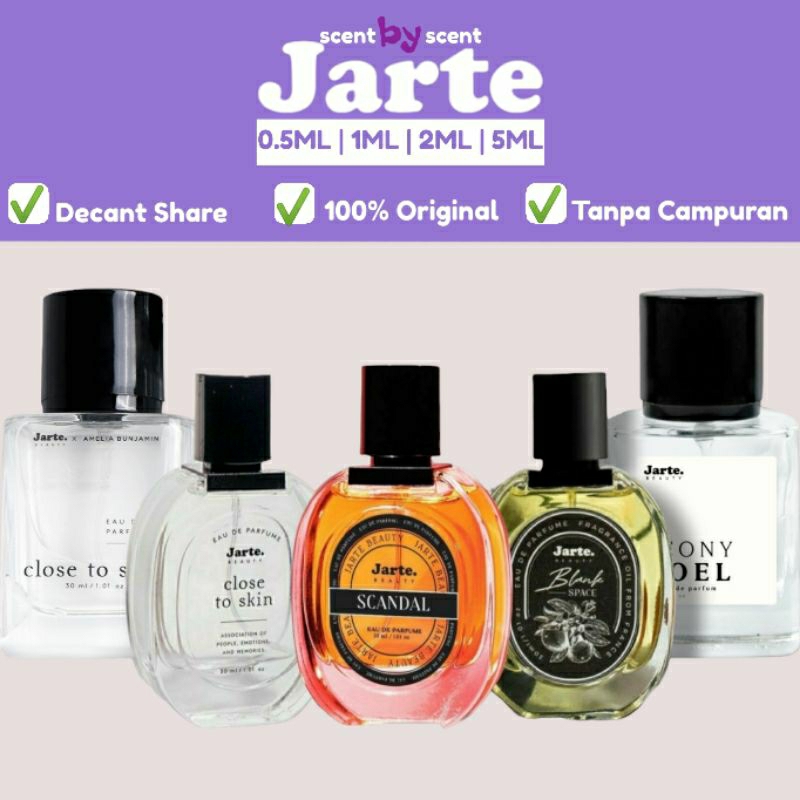 (decant) JARTE BEAUTY PEONY NOEL CLOSE TO SKIN BLANK SPACE