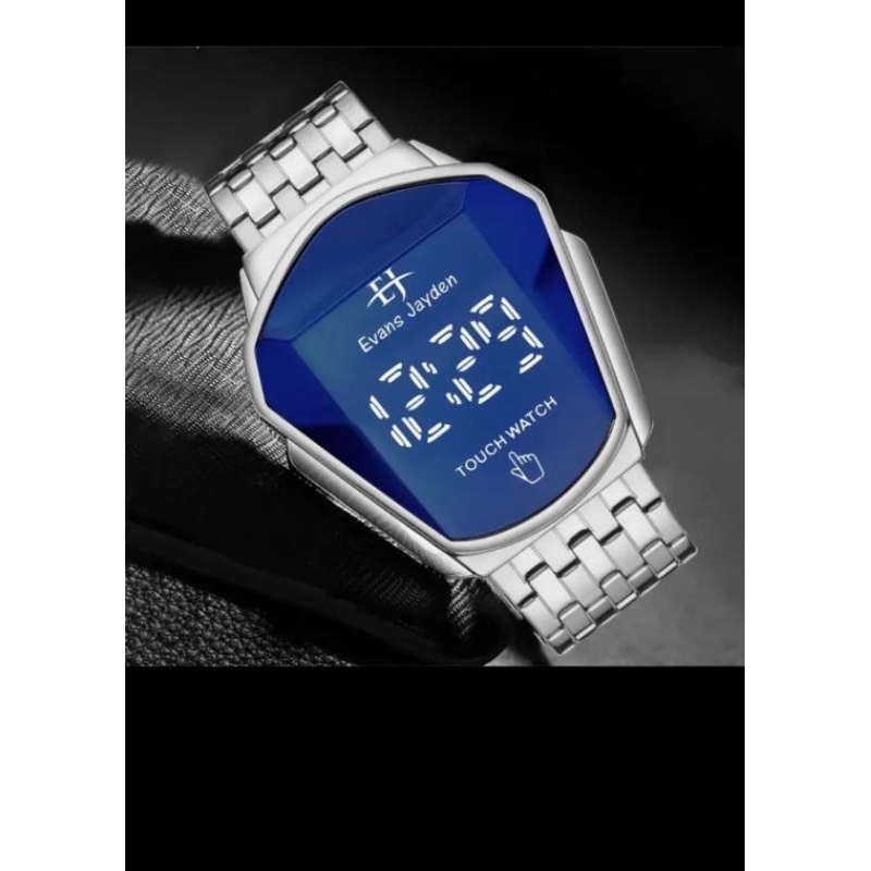 jam tangan rantai gold evans jayden touch watch robot