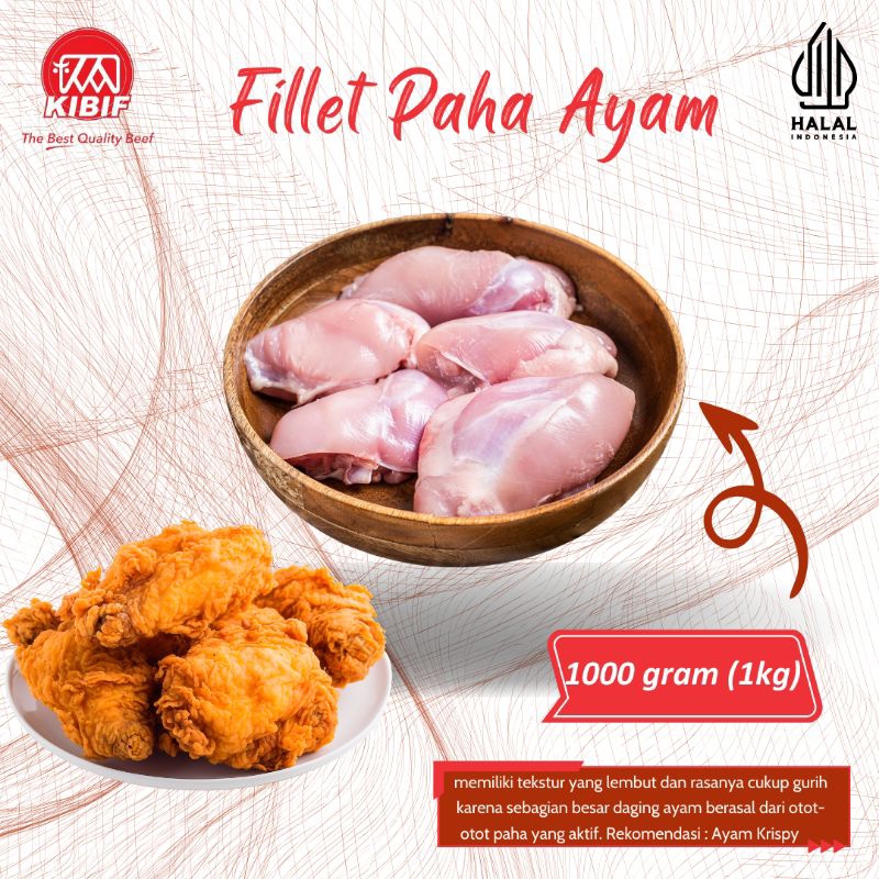 

Fillet Paha Ayam 1kg