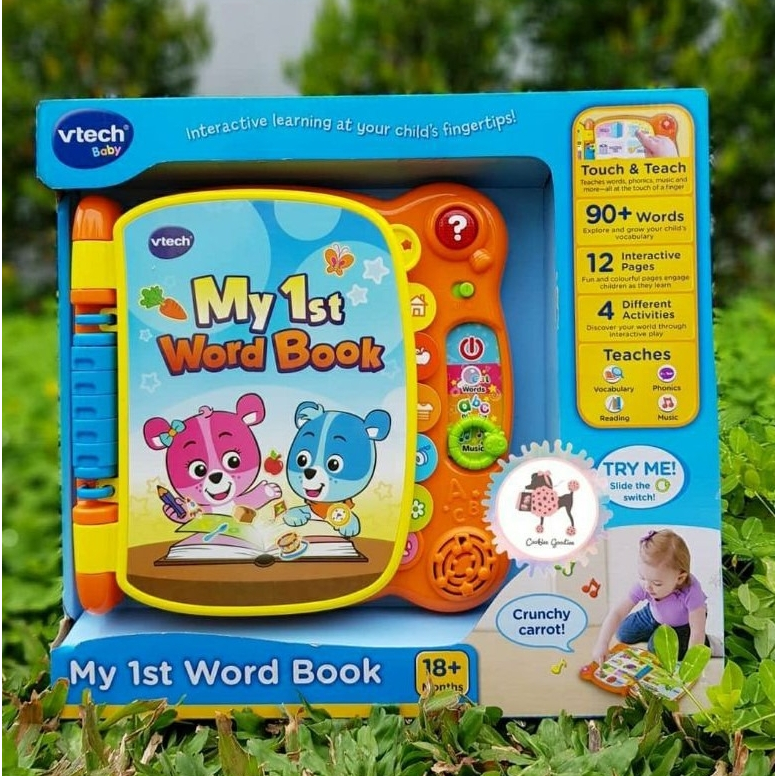 Vtech Interactive Learning My 1st Word Book