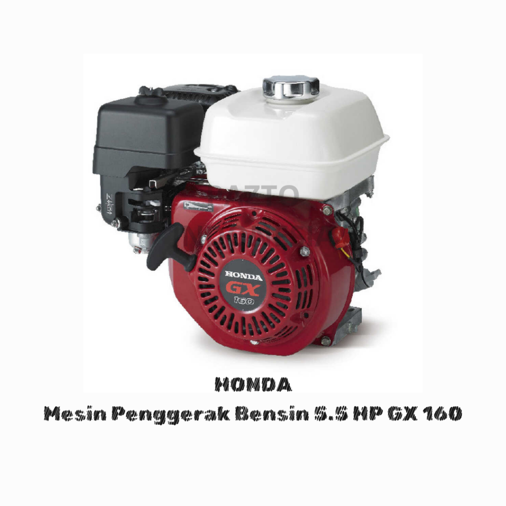 HONDA Mesin Penggerak Bensin 5.5 HP GX 160 SERBA GUNA GASOLINE ENGINE GX160 ORIGINAL TERBAIK