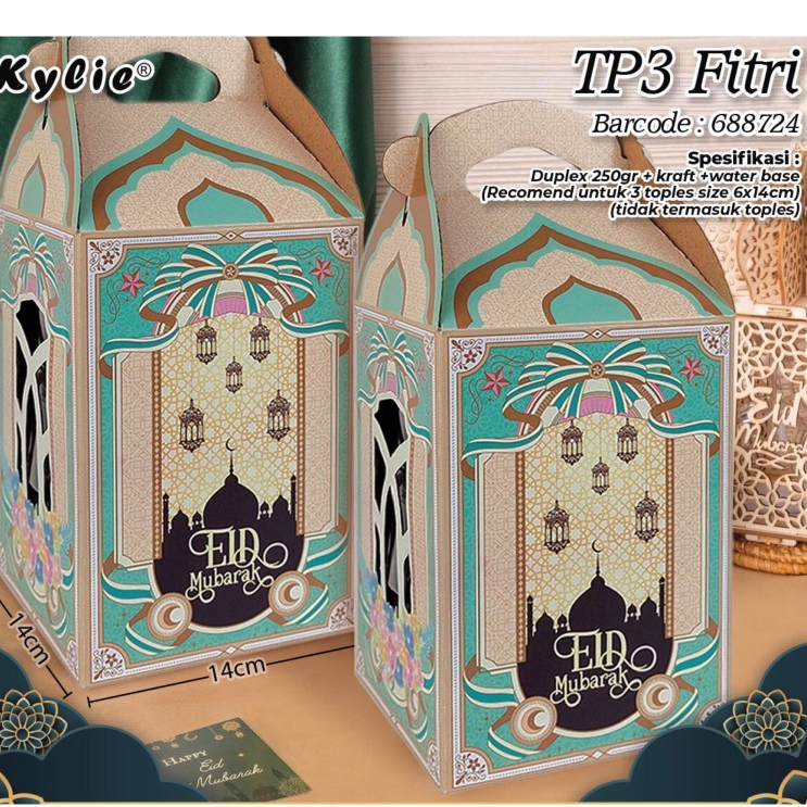

READY STOK] Box tp3 idul fitri/box hampers lebaran