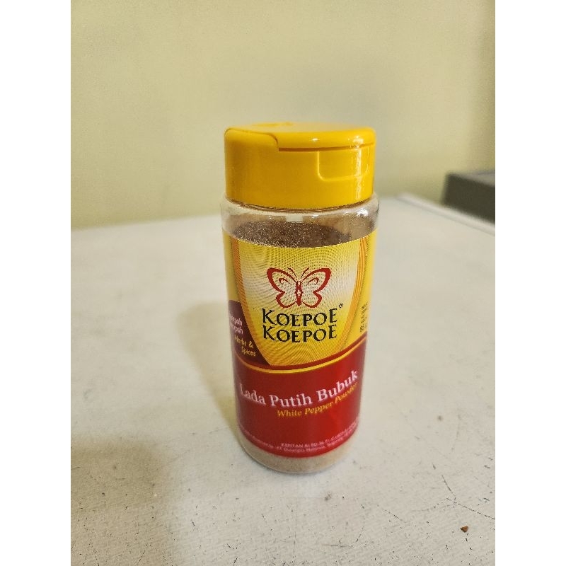 

Lada Putih Bubuk Koepoe Koepoe 85 gram