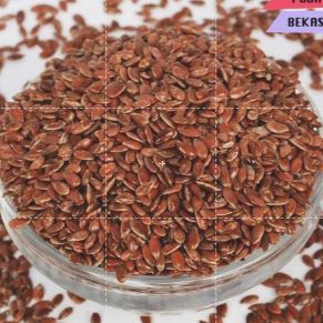 

FLAX SEEDS 250gram / Brown Flax Seed 250gram / ORGANIC FLAX SEEDS BROWN 250gram - BIJI RAMI 250gram GROSIR - Flax seeds Coklat - Biji Rami Premium