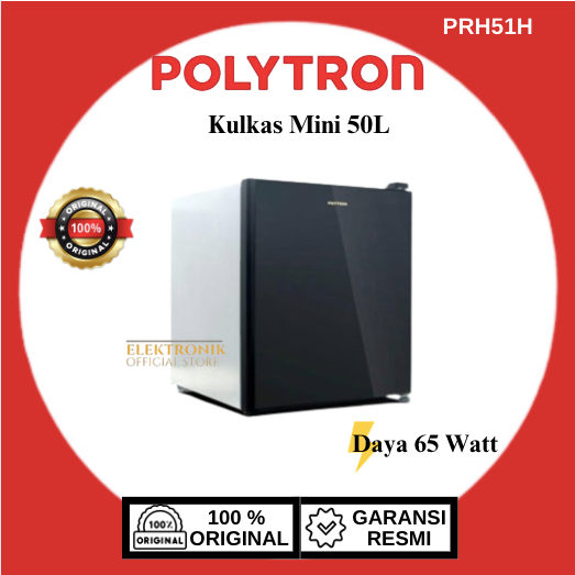 Polytron Kulkas Mini PORTABLE PRH51X 50L /PRH-51X/PRH 51X/POLYTRON KULKAS MINI PORTABLE/KULKAS MINI 