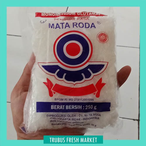 

Penguat rasa Mata Roda / Penyedap makanan MSG 250 gram