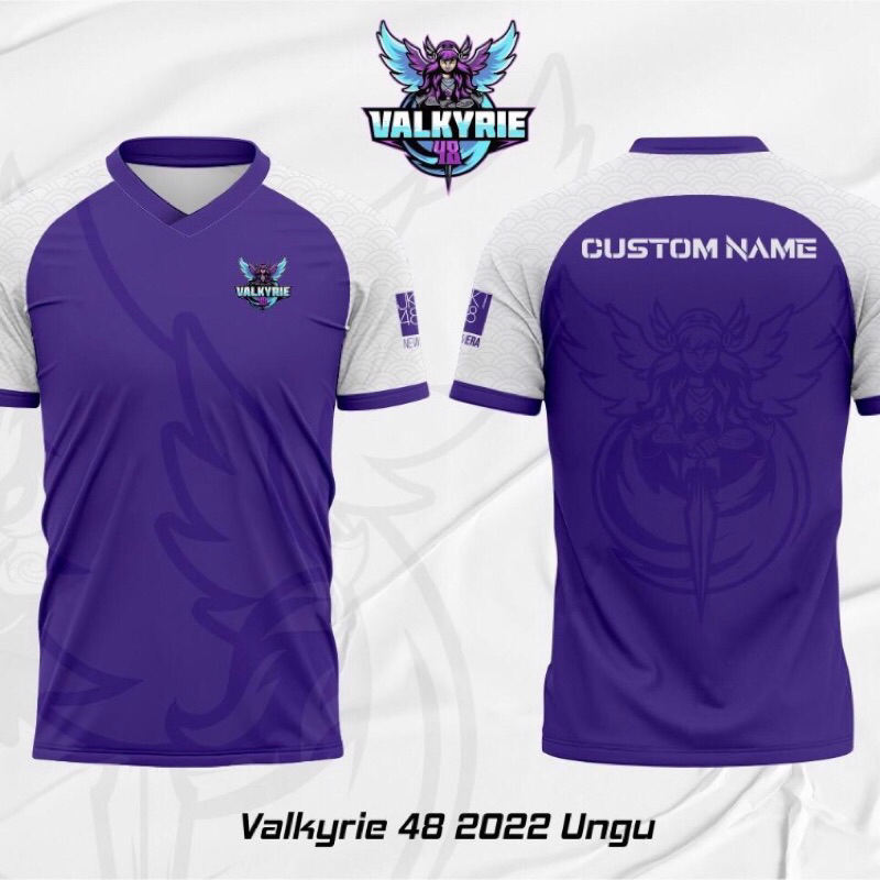 Jersey valkyrie ungu | free stiker pack | free nameset