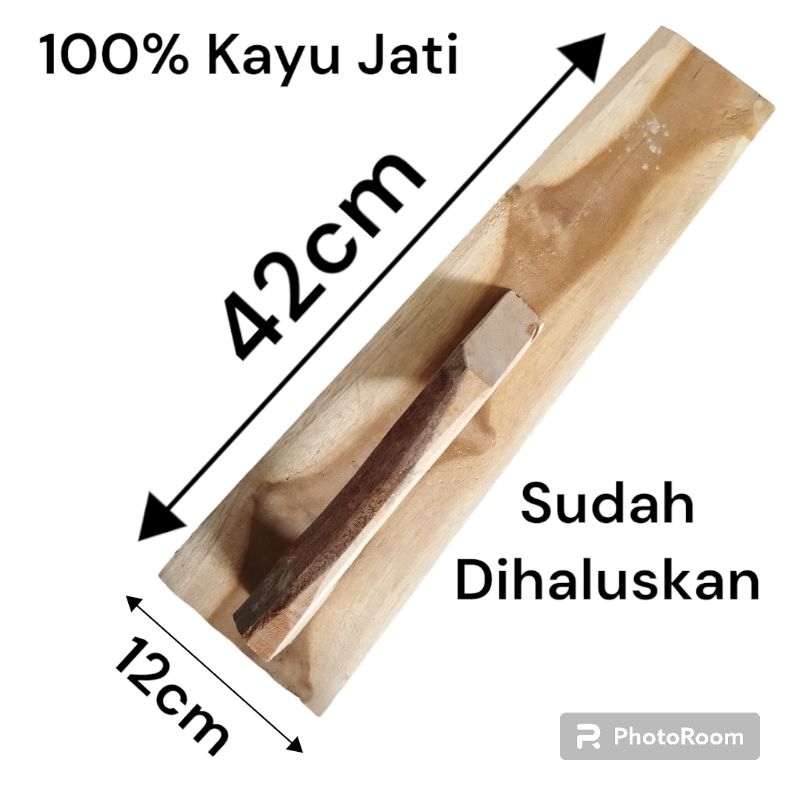 Raskam Kayu Jati Lepan Penghalus Raskam Kayu