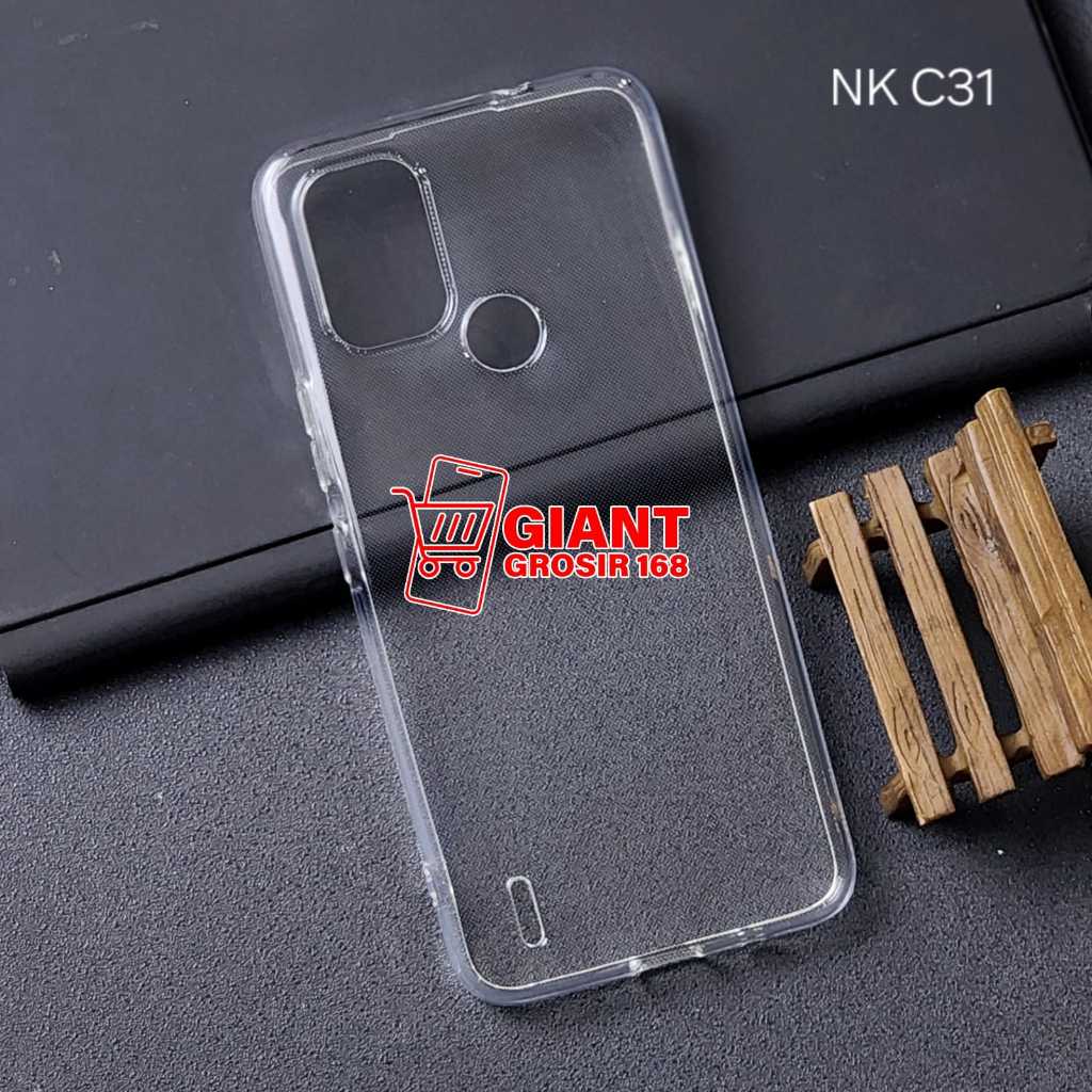 Nokia C21 Plus Nokia C31 Case Clear HD Case Bening Nokia C21 Plus Nokia C31