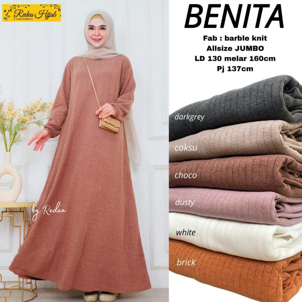 Gamis "Benita Jumbo Maxy" by redea