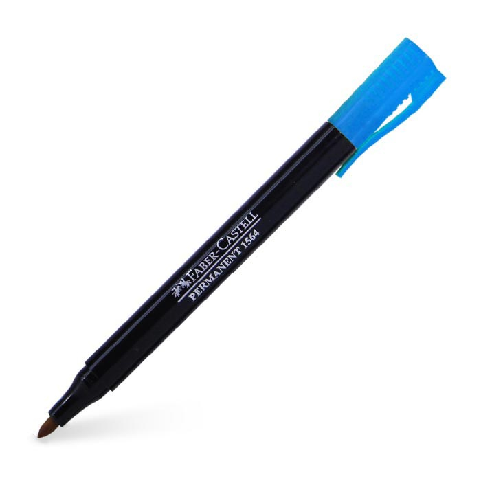 

SPIDOL WARNA / PERMANENT MARKER / SLIM MARKER / CREATIVE MARKER FABER CASTELL / SPIDOL FABER CASTELL 1564 SKY BLUE