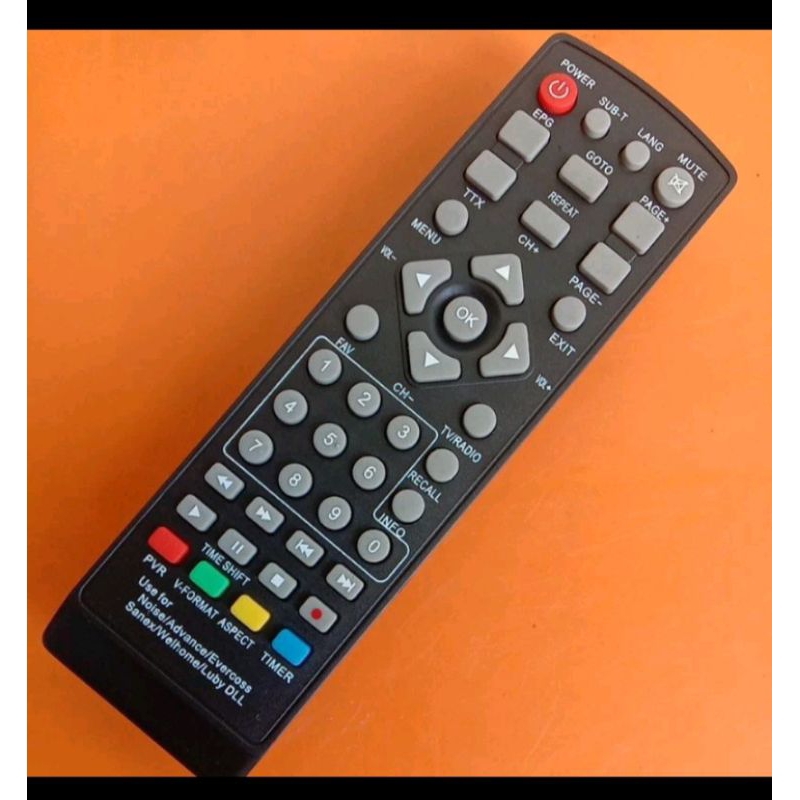 Remote STB Luby Evercoss Noise Advance Wellhome dll