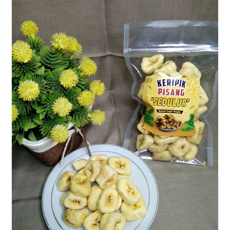 

Keripik Pisang Oven SEDULUR kemasan 100 gr