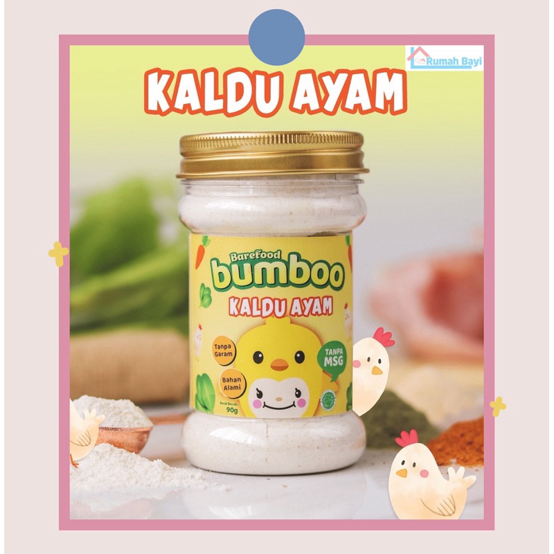 

BAREFOOD BUMBOO Kaldu Asli Ayam Jamur Kaldu Anak MPASI No MSG