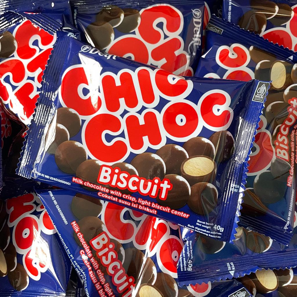 

CHIC CHOC BISCUIT 40 GR ( 1 PC ) / CHOCOLATE CHIC CHOC CRIPS