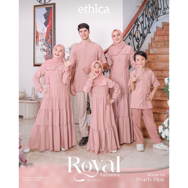 Sarimbit Royal 04 peach pink - Ethica